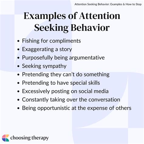 attention seeking behaviour dating
